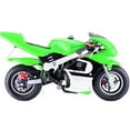 thumbnail image 5 of MotoTec GBmoto Gas Pocket Bike 40cc 4-Stroke Mini Motorcycle Green, 5 of 6