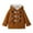 Brown, variant on XASZHN Kids Hooded Jacket Outerwear Duffle Zipper Winter Coat Grey 6-7 Years