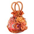 thumbnail image 1 of Bolso tote de noche con forma de flor de encaje, bolso de mano tipo cubo para mujer (1 unidad)., 1 of 7