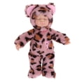 thumbnail image 2 of 25 Cm Animal Relleno Peluche Dormir Bebé Muñeca Rosa Niño, 2 of 8