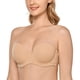 thumbnail image 1 of Sostén DELMIRA Strapless con Aros Contorno Multiusos 36C Taupe, 1 of 3