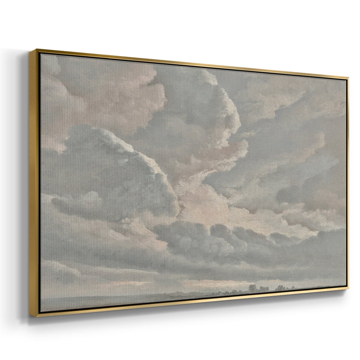Vintage Landscape-CCXXXVI By Wexford Home Framed in Gold Wood Gallery Wrapped Canvas 17 in. x 25 in.