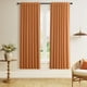 thumbnail image 1 of Juego de cortinas opacas Guken, color naranja, 183 cm de longitud, 2 paneles, 1 of 7