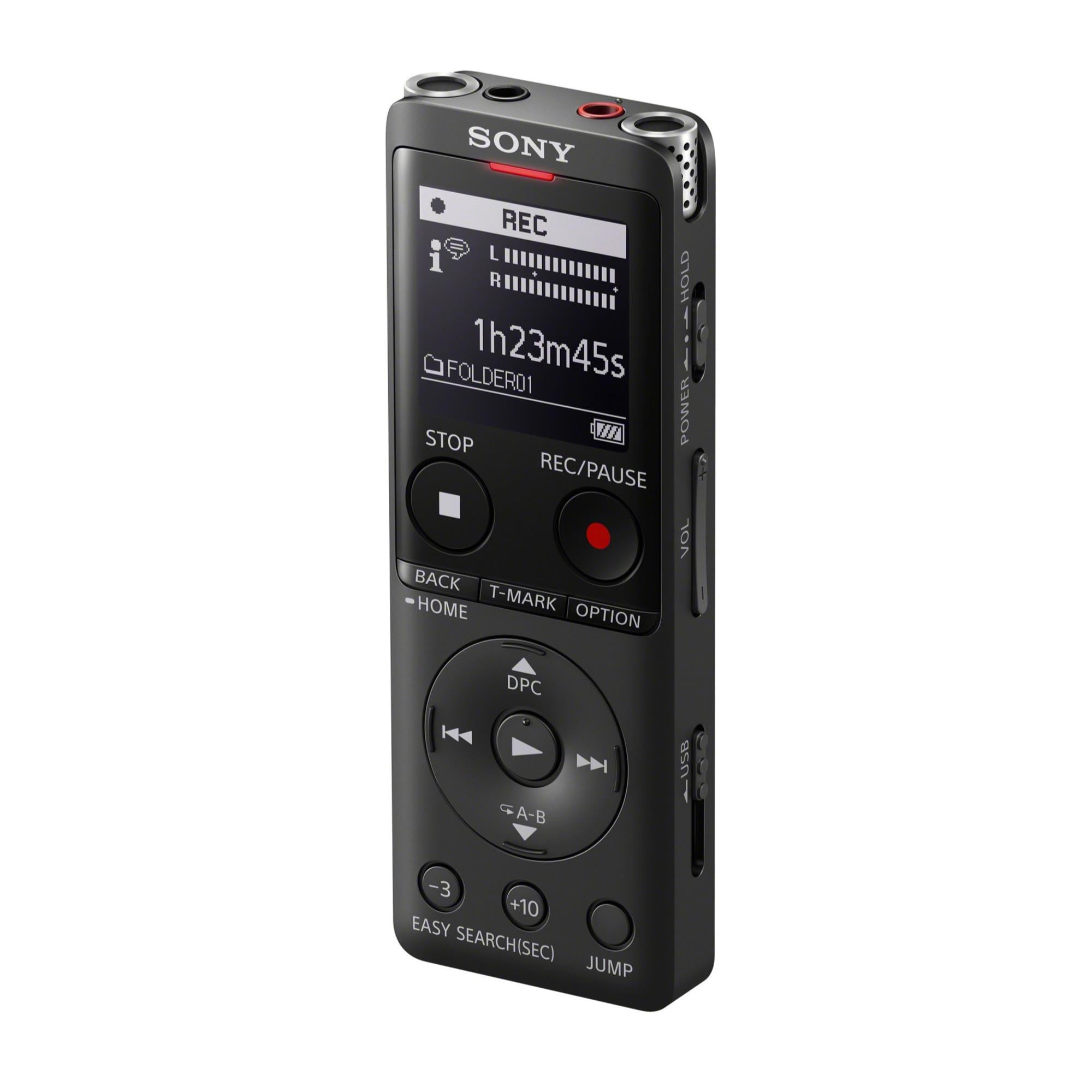 Sony ICD-UX570 Handheld Digital Voice Recorder Bundle with 32GB