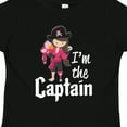 thumbnail image 4 of Inktastic I'm the Captain Pirate Girl Girls Toddler T-Shirt, 4 of 5
