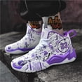 thumbnail image 4 of Bolognifi Men's Basketball Shoes Walking Running Breathable Comfortable Sneakers, 4 of 6