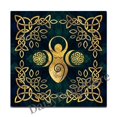 thumbnail image 1 of Mantel de Tarot de la vida del árbol, paño de Runas de Altar, almohadilla de tarjeta de oráculo espiritual, Péndulo de brujería pagana, astrología, regalo de adivinación QYM unisex, 1 of 2