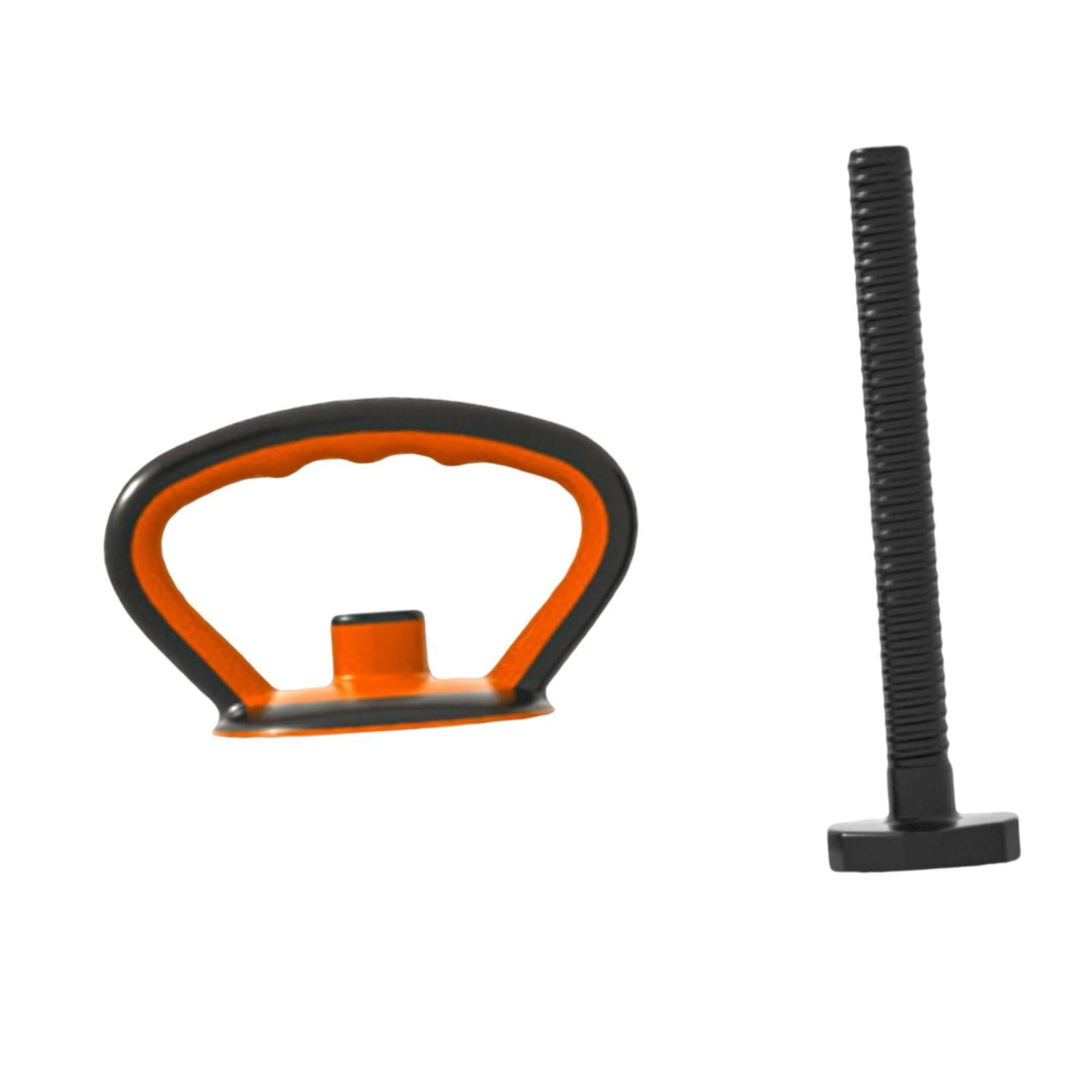 Baoblaze Kettlebell Handle Equipment Kettle Bell Grip for Workout Fitness Competition black 1 handle 1 rod