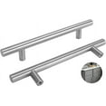 thumbnail image 2 of 15 Warm Gold Cabinet Drawer Pulls for Kitchen Cabinets - 96mm Stainless Steel Door Handles, 2 of 7