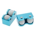 thumbnail image 1 of Conjunto de 2 Detectores de rectitud perfecl de Taco de billar Con Cremallera azul, 1 of 8