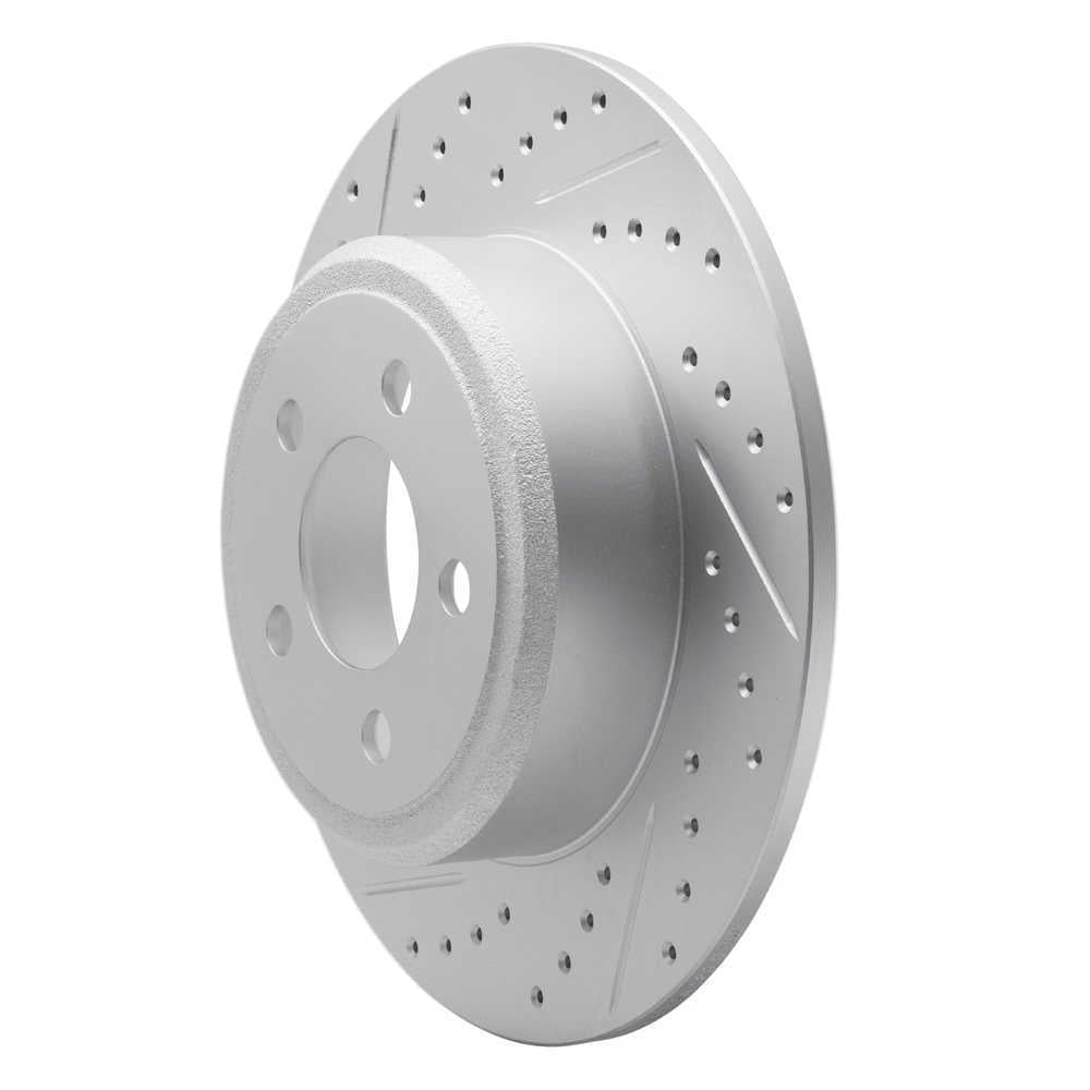 Dynamic Friction Company 830-73053L DFC Geoperformance Rotor - Drilled and Slotted