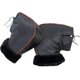 thumbnail image 1 of Guantes de manillar de motocicleta, guantes de invierno impermeables para moto, guantes con mangas para scooter, 1 of 5