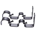 thumbnail image 1 of KAKOWELY Tringle à Rideau 2 Pcs Support de Tringle à Rideau Accessoires de Décoration de Rideau (Café) 4.61"X1.97"X0.59 Pouces, 1 of 4