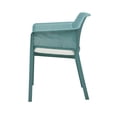 thumbnail image 3 of Silla Alterego Tampico apilable con brazos Azul turquesa, 3 of 4
