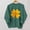 A15, variant on Women's St. Patrick's Day Graphic Print Long Sleeve Round Neck Sweatshirt Top