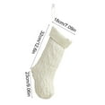 thumbnail image 4 of Cheapark Christmas Stockings - Big Plush Decorative & Storage Xmas Socks, Festive Accents for Home Fireplace & Holiday Decoration, 4 of 6