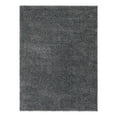 thumbnail image 3 of Unique Loom Soft Solid Shag Collection Area Rug - Aras (8' x 11' Rectangle Pebble Gray), 3 of 7