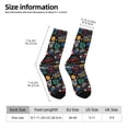 thumbnail image 2 of Vsdgher Basketball Crew Socks for Men & Women, Breathable Casual Athletic Ankle Socks, 2 of 6