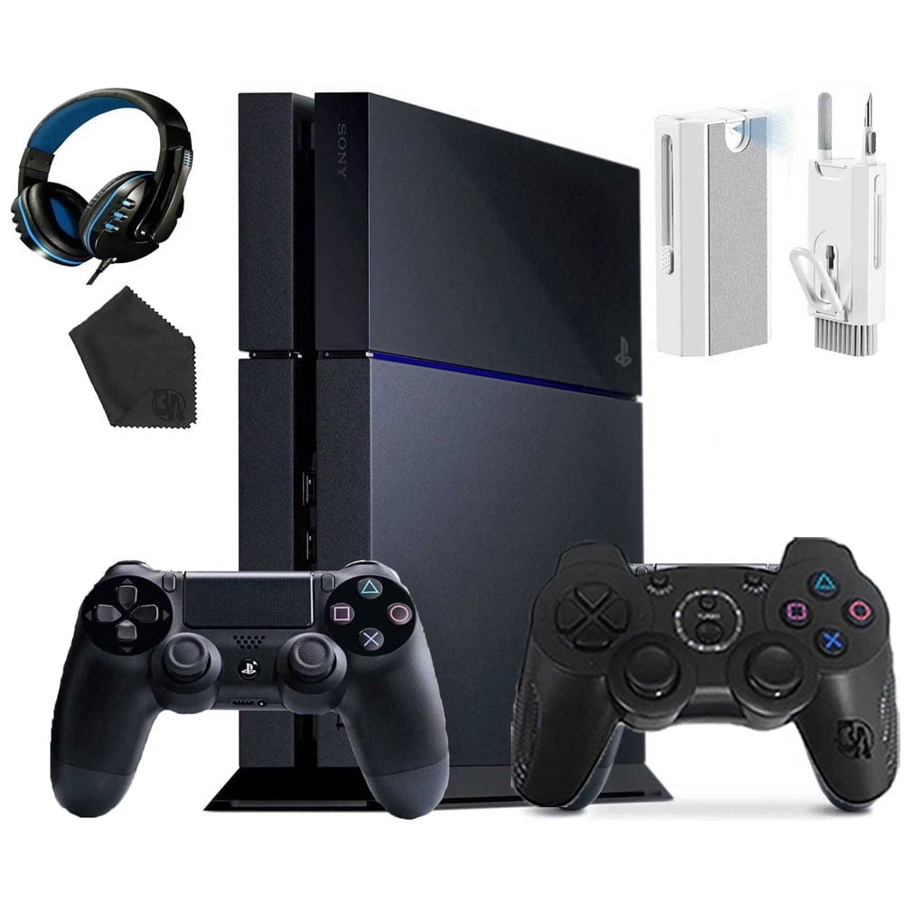 Pre-Owned Sony PlayStation 4 Pro 1TB Gaming Console Black with 2