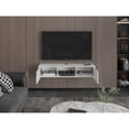 thumbnail image 3 of Mesa Para Tv Flotante Gleid Blanco Virtual Muebles, 3 of 10
