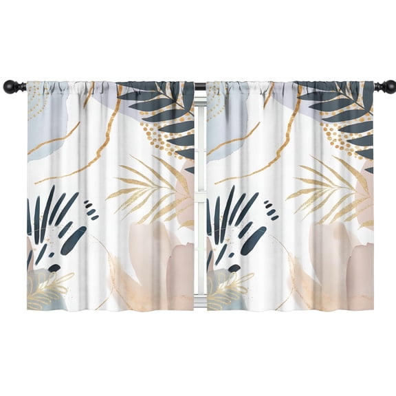 Blackout Kids Curtains,Boho Bohemian Art Childrens Insulated Curtains Set Of 2,Bedroom Essentials,Toddler Room Decor 42"x54"(106x137cm)