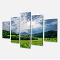 thumbnail image 2 of Thunderstorm Weather over Vineyards - Landscape Canvas Art Print, 2 of 3