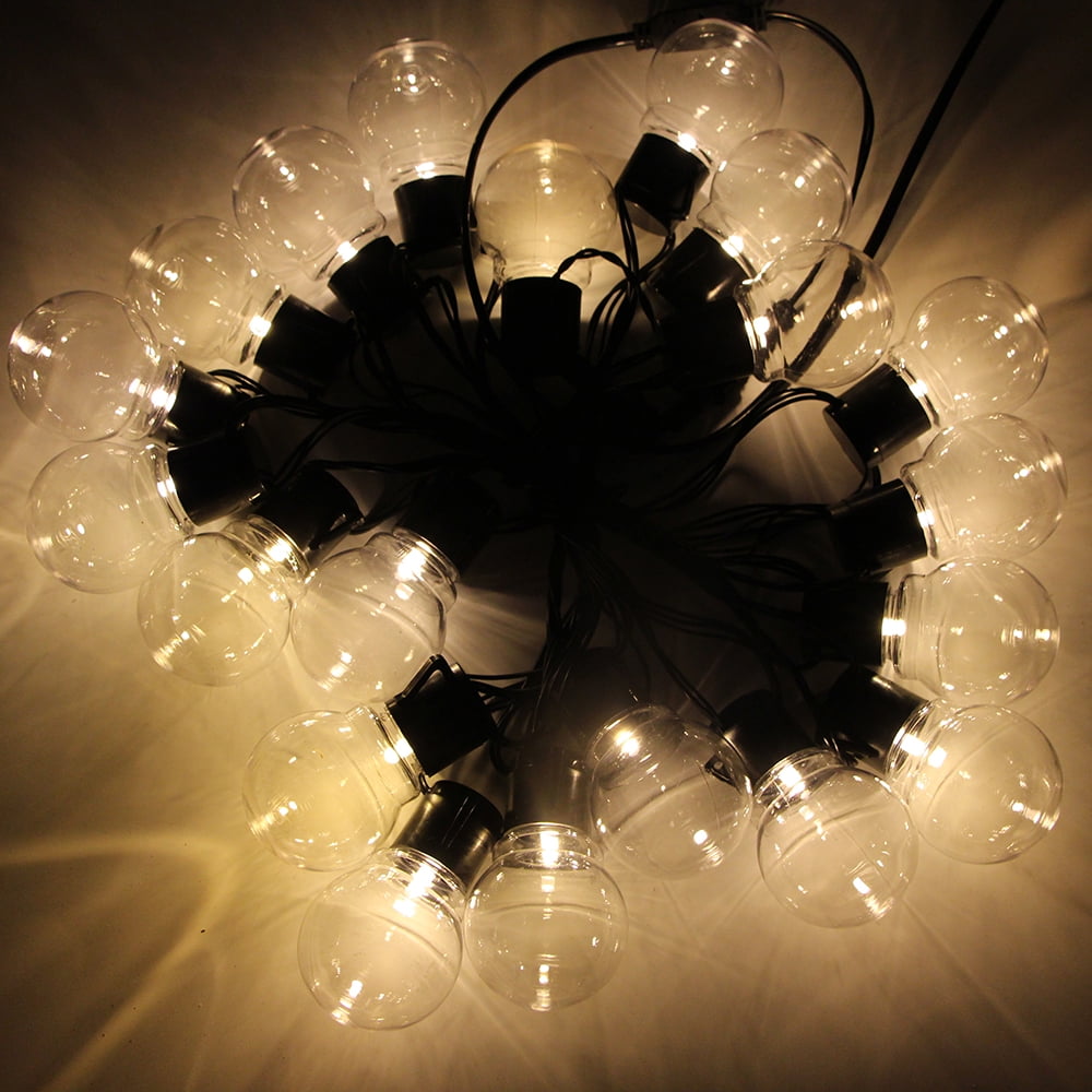 Details about   G45 6M /19.8ft LED Globe Bulb String Fairy Light Christmas Holiday Garland Light