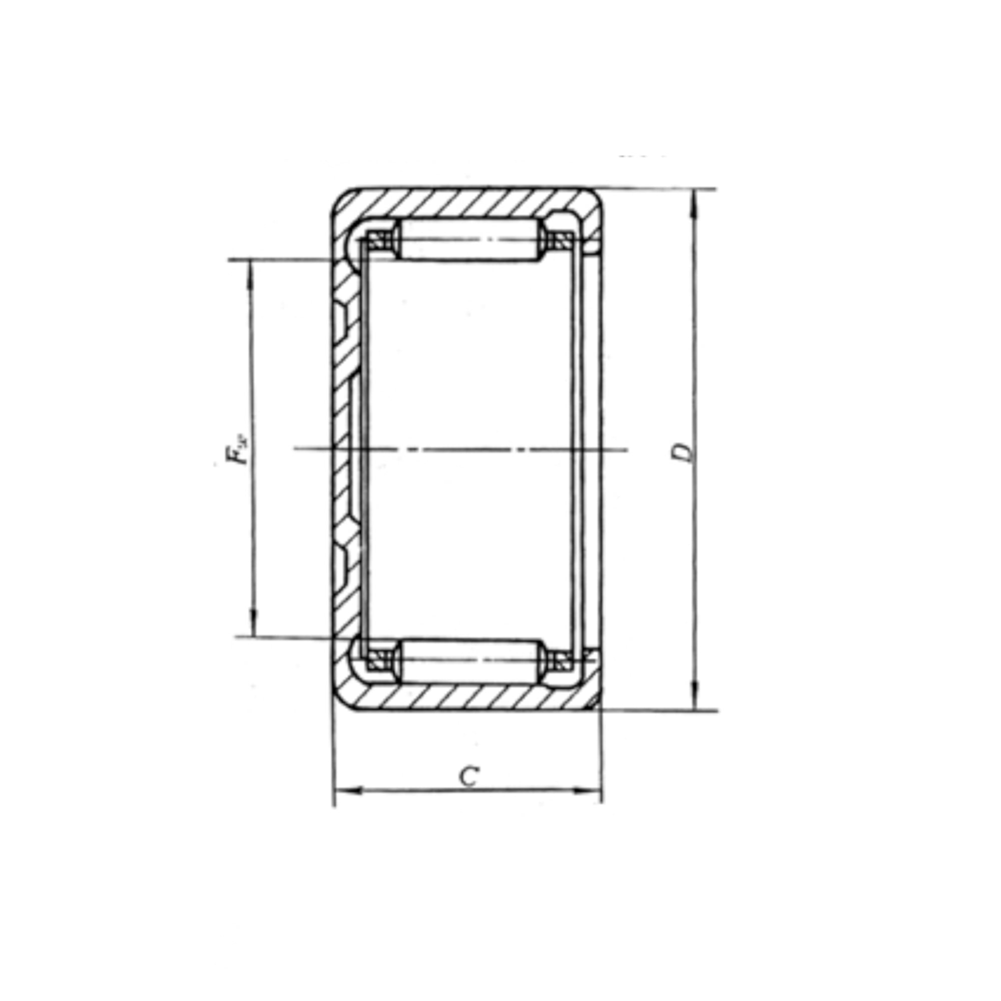uxcell BK0509 Needle Roller Bearings Drawn Cup Closed End 5mm Bore 9mm OD 9mm Width 10pcs