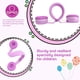 thumbnail image 2 of Auriculares para niños Midola, limitado 85/96dB, cable, plegables, rosa, 2 of 3