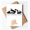 thumbnail image 1 of Cartes de Remerciement pour Camions de Transport Coopératif Sédiments Enveloppes Note Vierge, 1 of 3