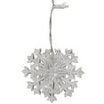 Home Accents Holiday 70Light LED White Dome with Snowflakes Icicle