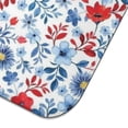 thumbnail image 5 of Pioneer Flower Floral Print Pattern Dish Drying Mat for Kitchen 1 Pack, Ultra Absorbent Microfiber Dishes Drainer Mats,16"x18", 5 of 6