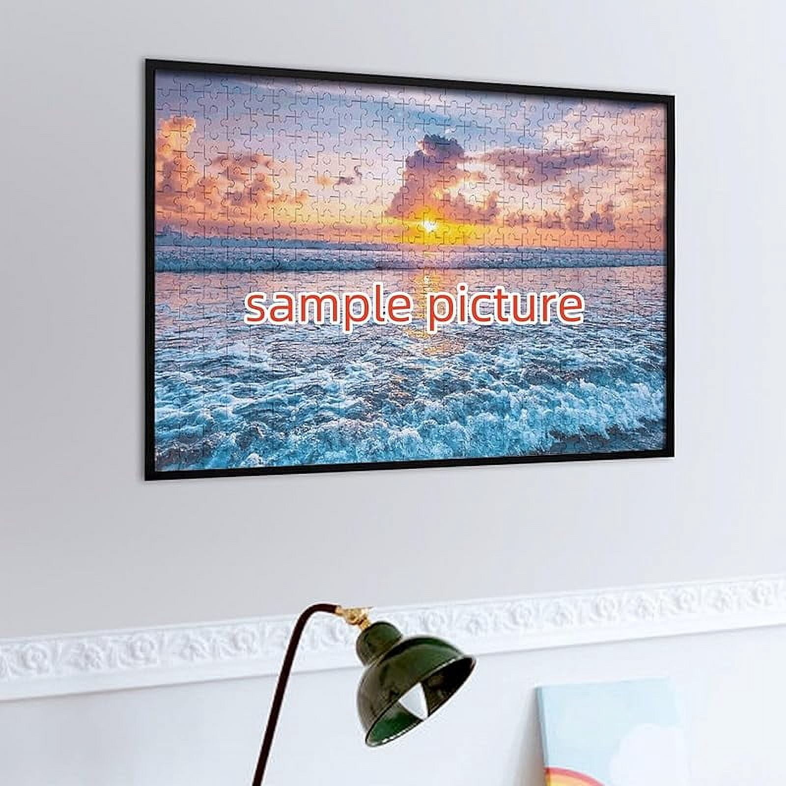 Jigsaw Puzzle 50 Pieces For Adults Farm Brown And Black Horse Hug Educational Game Toys Family Decoration Funny Wall Art Gift Puzzles