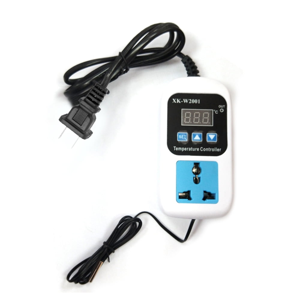 10A Terrarium Heaters Temperature Controller Outlet Digital LED with Suction Cup for Reptiles Aquariums Insect Heaters Maibtkey Reptile Thermostat