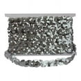 thumbnail image 3 of Belagio 1" Wide x 10 Yards, Serpentine Silver Sequin Trim, 1 Bolt, 3 of 3