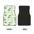 thumbnail image 2 of Zufioo Kitchen Utensiles Cooking Pots Print Car Floor Mats Four-piece Set, Car Interior Accessories - Corrosion-resistant, Non-Slip, Suitable for Cars, Trucks, Vans, 2 of 7