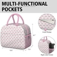 thumbnail image 6 of Reusable Pig Lnsulated Lunch Bag for Women & Men-Leakproof Water-Resistant Cooler Tote,Large Capacity(10.6x8.7x6.3in)for Work,Office,Travel,Picnic,Beach., 6 of 7