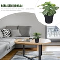 thumbnail image 7 of MERRYHAPY Artificial Green Plant Decor Bonsai with Realistic Leaves for Home Office Tabletop Decoration, 7 of 7