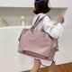 thumbnail image 3 of Bolsa de viaje plegable de gran capacidad Ligero impermeable Bolsas de equipaje de mano Organizador Abanopi Rosa, 3 of 7
