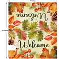 thumbnail image 4 of Welcome Fall Colorful Leaves Decoration Mailbox Cover with Magnetic Strip Autumn Harvest Mailbox Wraps Post Letter Box Cover Standard Size 21" X 18" Garden Farm Outdoor Yard Decor, 4 of 6