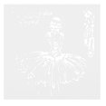 thumbnail image 1 of Molde de aerosol Plantillas de flores de pastel de plástico Plantilla de fondant de molde de bricolaje (PH-31) Hugtrwg Para estrenar, 1 of 6