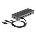 thumbnail image 4 of StarTech.com USB-C & USB-A Dock, Hybrid Universal Laptop Docking Station with Dual Monitor Display 4K 60Hz HDMI & DisplayPort, 60W Power Delivery, Gigabit Ethernet, Windows, Mac, Chrome - 4K USB Type-C Dock (DK30C2DPPD) - Docking station - USB-C - 2 x HDMI, 2 x DP - GigE, 4 of 12