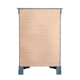 thumbnail image 5 of Glory Furniture Louis Phillipe 5-Drawers Bedroom Chest in Teal, 5 of 8