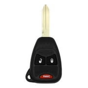 Car Keys Express 3-Button Remote Combo for Chrysler, Dodge, and Jeep with Simple DIY Replacement