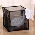 thumbnail image 5 of Grandest Birch Laundry Basket Convenient Large Capacity Stable Mesh Folding Toy Clothes Laundry Basket for Indoor Laundry Basket:O, 5 of 8