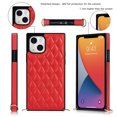 thumbnail image 2 of SaniMore for iPhone 14 Magnetic Fragrant Case Support Wireless Charging, Premium PU Leather Cover Built-in Detachable Lanyard 360° All-Inclusive Shockproof Protective Shell, Red, 2 of 8
