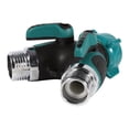 thumbnail image 2 of Manguera de jardín Splitter 2 vías para Trabajo Pesado, NPT 3/4" Y Hose Connector Adapter Water Valve Suministros de riego Conector Y válvula Divisor de Manguera Ecomeon no, 2 of 5