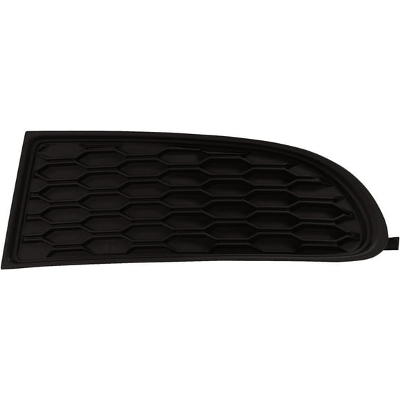 Fog Light Cover Compatible with 2011-2020 Dodge Journey Left Driver Textured Black