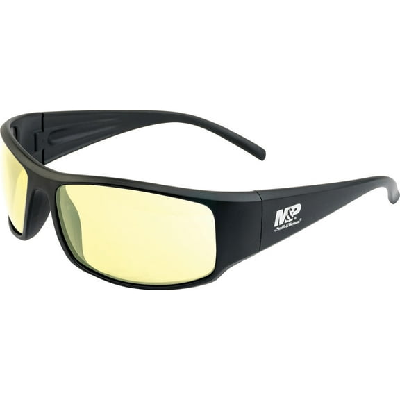 Smith & Wesson S&W M&P Tactical Thunderbolt Shooting Safety Glasses, Amber Lens - 110167