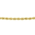 thumbnail image 2 of SuperJeweler 2.1mm Rope Chain, 30 inches, Yellow Gold for Women and Men, 2 of 3